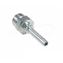 5 vnt - Hidraulinės jungties antgalis AORFS DN06 9/16 - 18 CATERPILLAR Premium HYDRAL - AORFSDN06G9/16H