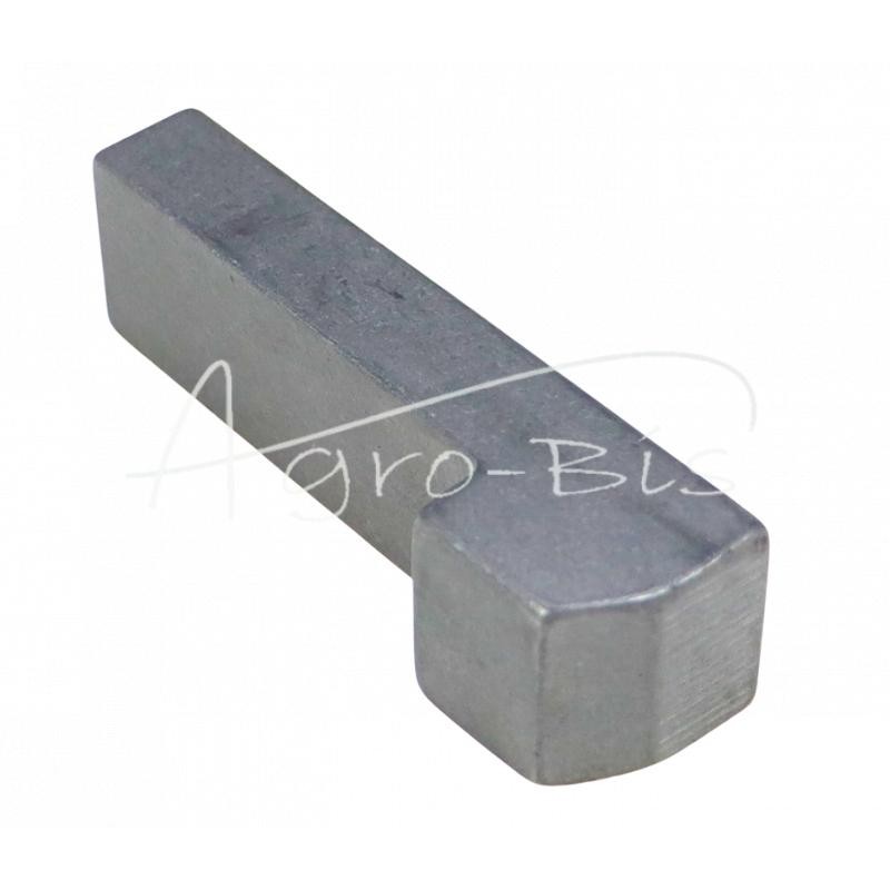 5 vnt - Pleištas antgaliui 18x11x50 DIN6887, plienas C45, MORGA , - 18x11x50NM