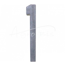 5 vnt - Nosies pleištas 18x11x90 DIN6887 plienas C45 MORGA - 18x11x90NM