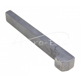 5 vnt - Pleištas antgaliui 18x11x120 DIN6887, plienas C45, MORGA , - 18x11x120NM