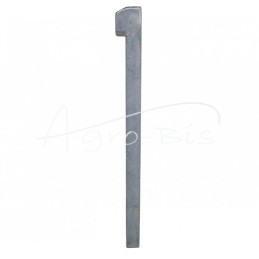 5 vnt - Pleištas antgaliui 18x11x150 DIN6887, plienas C45, MORGA , - 18x11x150NM