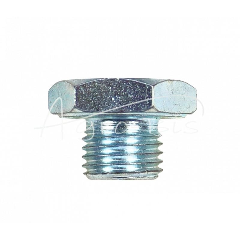 10 vnt - Galutinės pavaros išleidimo kamštis M14x1.5 Ursus C-330 poliruotas - 5000584/0