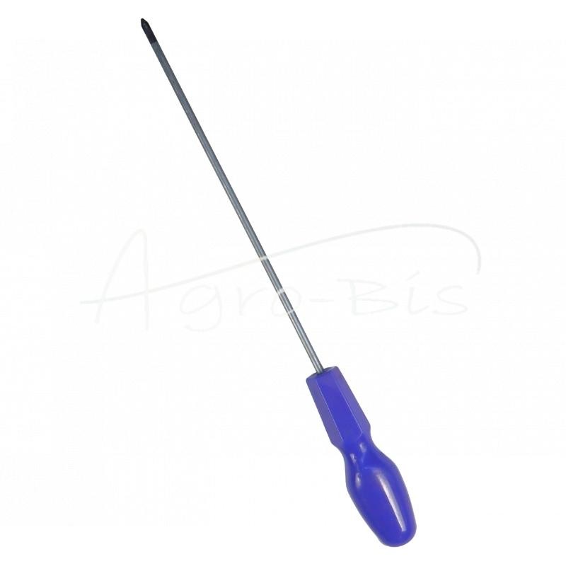 10 vnt - Atsuktuvas, kryžminis atsuktuvas 0 / 150 mm HI-TEC CR-V magnetas - WK0150MM