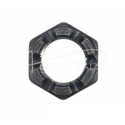 10 vnt - M20x1.5 žema, labai smulkaus žingsnio vainikinė veržlė atakos velenui 5423182/5 Poliruota - 5423081/0