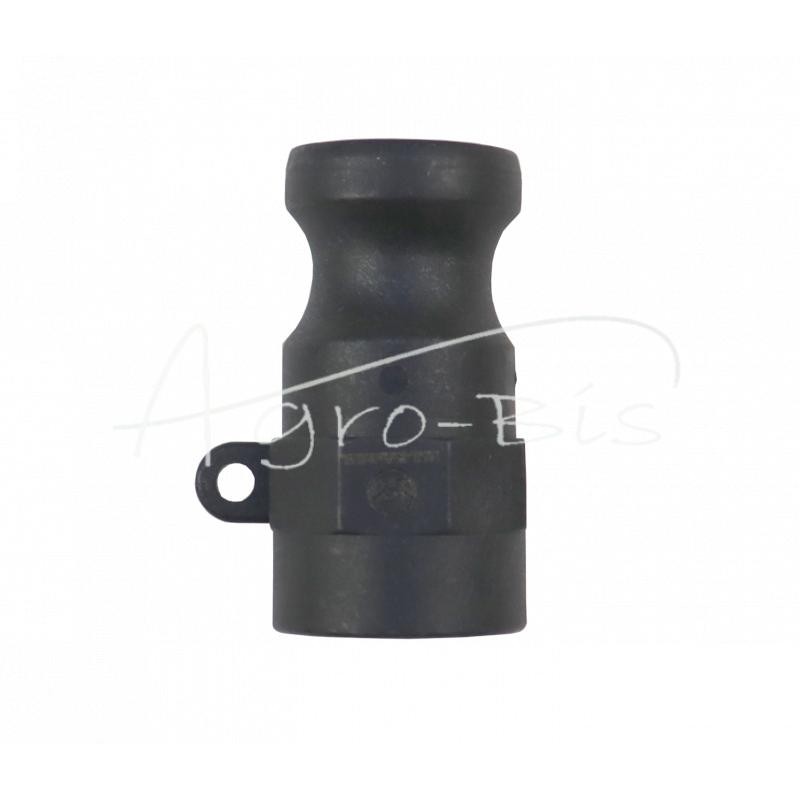 10 vnt - „Camlock“ jungties greito prijungimo kištukas, A tipo, polipropilenas, PP 1/2" x 13 mm, PZL HYDRAL - ZCPA13H