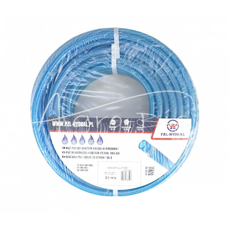 10 vnt - PVC žarna benzinui ir alyvai DN10, sustiprinta 13 bar PZL - HYDRAL , - PVCDN10BENH