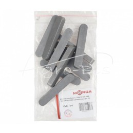10 vnt - Prizminis raktas 12x8x70 DIN 6885 plienas C45 MORGA - 12x8x70M