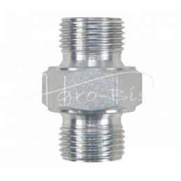 10 vnt - Jungtis – hidraulinė jungtis – tiesi BB 3/8" - 3/8" - KZ3/8/3/8