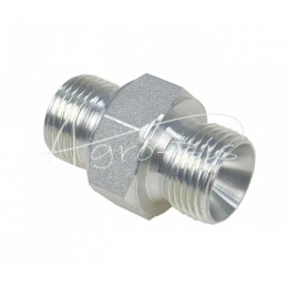 10 vnt - Jungtis – hidraulinė jungtis – tiesi BB 3/8" - 3/8" - KZ3/8/3/8