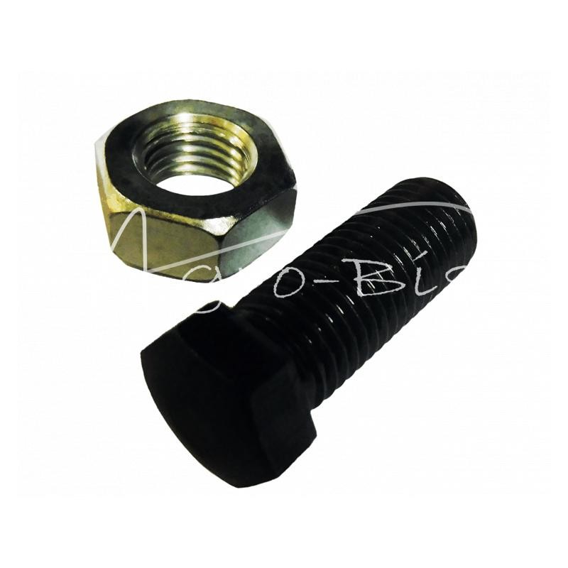 10 vnt - Sankabos reguliavimo varžtas su veržle C-385 seno tipo Lenkija 950303 - 80021046