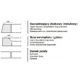 10 vnt - Stūmoklio žiedas Zetor 102 69010376 102.00x3.0x4.3 - 102304302
