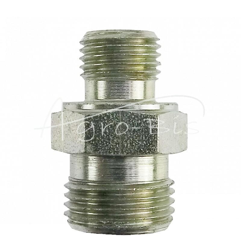 10 vnt - Jungtis - hidraulinė jungtis - tiesi BB 1/4" - M18x1.5 12L - ZN-141 1/4/M18 12L