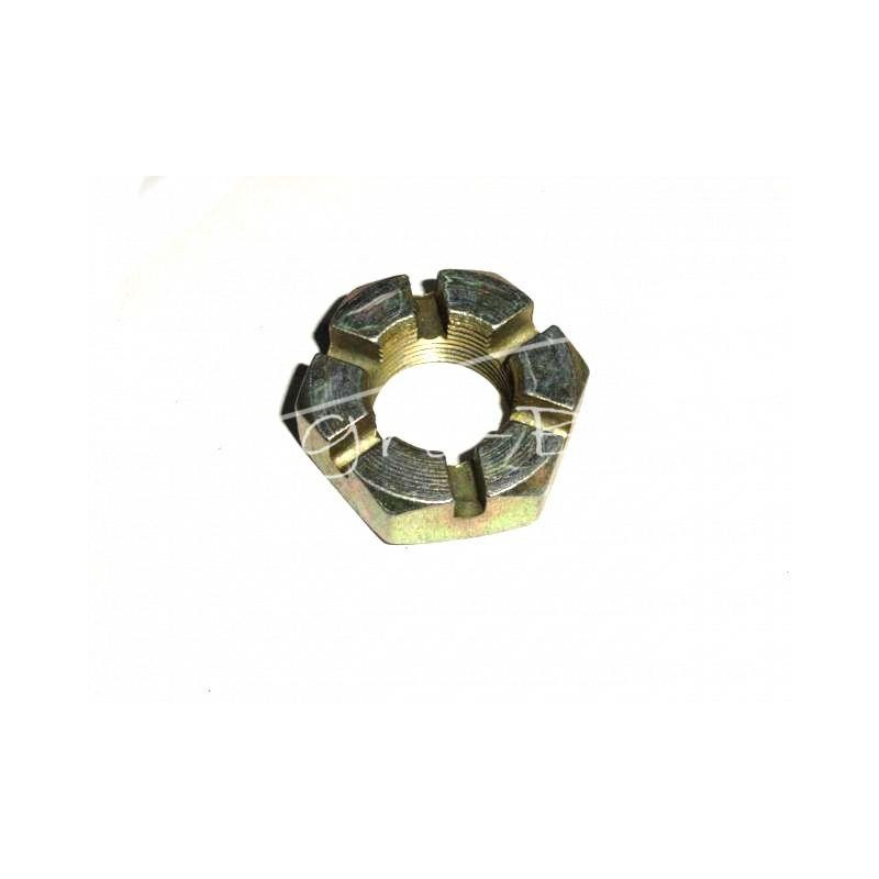 10 vnt - Karūninė veržlė su kaiščiu M24x1.5 Ursus C-360 C-385 Lenkija - 80205016