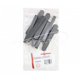 10 vnt - Prizminis raktas 12x8x80 DIN 6885 plienas C45 MORGA - 12x8x80M