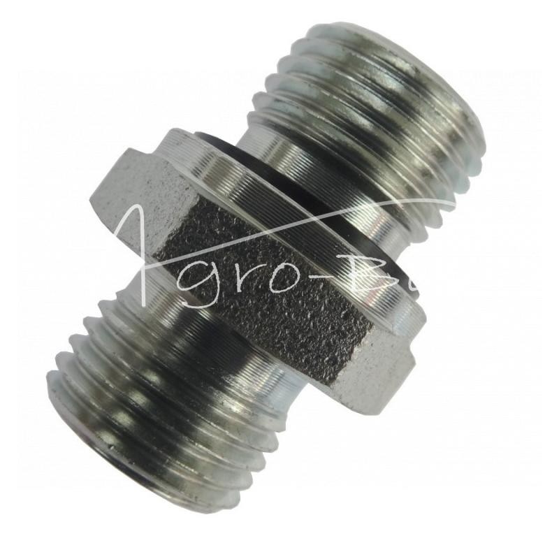 10 vnt - Hidraulinė jungtis BB M16x1.5 - M16x1.5 ED/10L - HS466