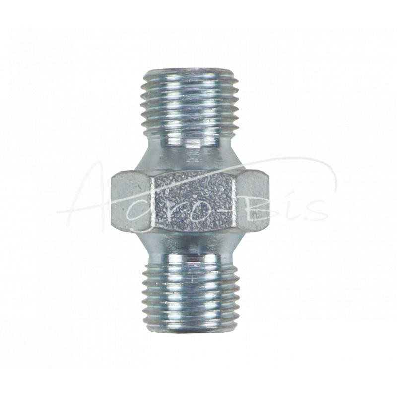 10 vnt - Jungtis – hidraulinė jungtis – tiesi BB 1/8" - 1/8" - KZ1/8/1/8