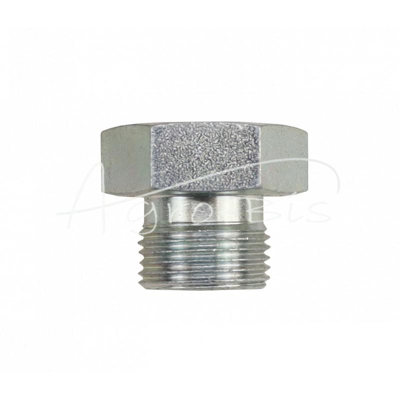 10 vnt - Metrinis srieginis hidraulinis kištukas M20x1.5 PN-M-73124 - M20X1,5