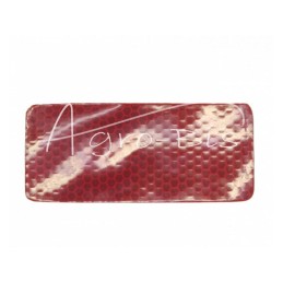 10 vnt - Raudonas šviesą atspindintis lipdukas 11X5CM - NAKCZER