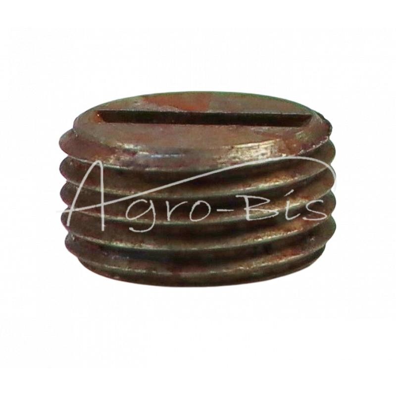 10 vnt - Skirstytuvo korpuso kaištis su išpjova C-385 M16x1.5 poliruotas - 80600123