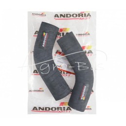 10 vnt - 45 laipsnių kabelio alkūnė FI-34,5x5mm sustiprinta virvė IMT558 ANDORIA, - IMT08AM