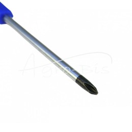 10 vnt - Atsuktuvas, kryžminis atsuktuvas 2 / 100 mm HI-TEC CR-V magnetas - WK2100MM