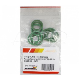 10 vnt - O formos žiedo sandariklis 15,3x2,4, fluoras 50742507, skirtas skirstytuvui Ursus C-360 70-80 Sh ANDORIA , - 54510309A