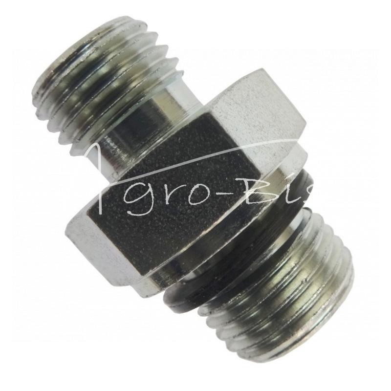 10 vnt - Hidraulinė jungtis BB M16x1.5 - M14x1.5 ED/8L - HS467