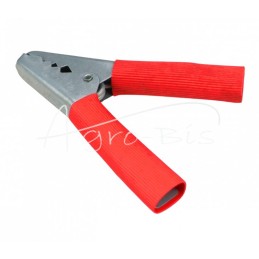 10 vnt - Didelis raudonas lygintuvo spaustukas L-150 400A - A0066/cz