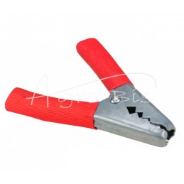 10 vnt - Didelis raudonas lygintuvo spaustukas L-150 400A - A0066/cz