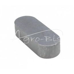 10 vnt - Prizminis raktas 16x10x43 DIN 6885 plienas C45 MORGA - 16x10x43M