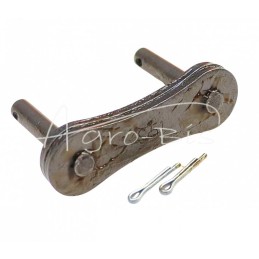 10 vnt - S51 tiektuvo grandinės užraktas John Deere grūdintas MORGA - ZS51M