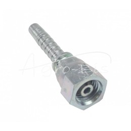 10 vnt - Užspaudžiamas antgalis metrinis tiesus vidinis sriegis M12X1.5 raktas 16 mm DKOL DN06 Premium HYDRAL - DKOLDN06M12x1,