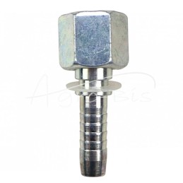 10 vnt - Hidraulinė jungtis - tiesus galas IGJ DKJ DN10 3/4-16 6046.1310 - DKJDN103/4