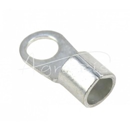 10 vnt - Varinis žiedinis antgalis, FI-10 mm, maks. 35 CuZn laidui, alavuotas Premium ELMOT - KO3510PEL