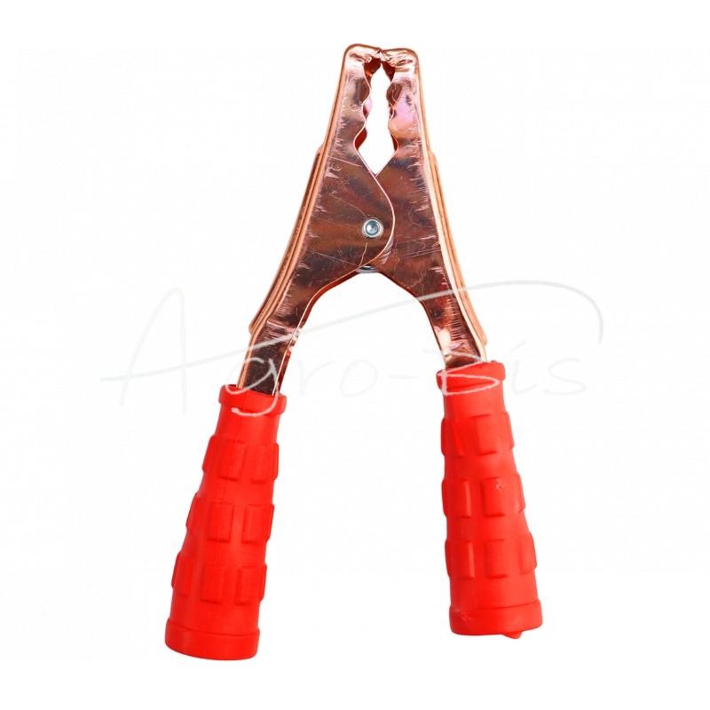 10 vnt - Lygintuvo spaustukas, raudonas, užvedimo laido spaustukas L-155mm 100-600A - FRKL115C