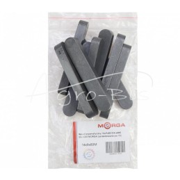 10 vnt - Prizminis raktas 14x9x80 DIN 6885 plienas C45 MORGA - 14x9x80M