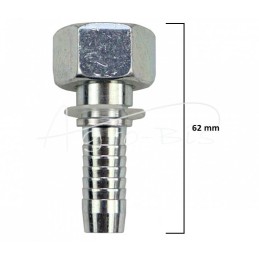 10 vnt - Hidraulinė jungtis - DKL antgalis DN12 M22X1.5 FL - DKL DN12 22X1,5 FL