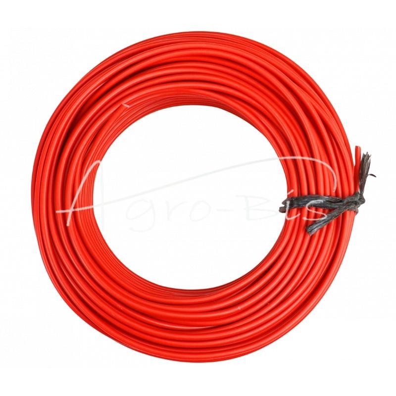 10 vnt - Elektros kabelis LgY-S instaliacijos kabelis 4 mm raudonas Premium ELMOT - PE4ZCZPEL