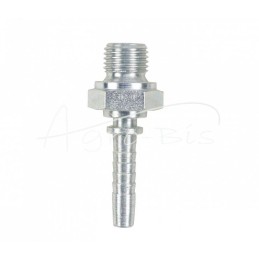 10 vnt - Hidraulinės jungties antgalis AGR DN06 1/4" BSP S14 Premium HYDRAL - AGRDN06G1/4H