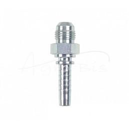 10 vnt - Hidraulinis užspaudžiamas antgalis JIC AGJ DN08 9/16 - 18 UNF Premium HYDRAL - AGJDN08G9/16H