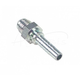 10 vnt - Hidraulinis užspaudžiamas antgalis JIC AGJ DN08 9/16 - 18 UNF Premium HYDRAL - AGJDN08G9/16H