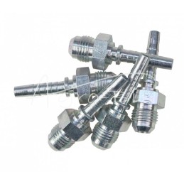 10 vnt - Hidraulinis antgalis JIC AGJ DN06 9/16 - 18 UNF Premium HYDRAL - AGJDN06G9/16H