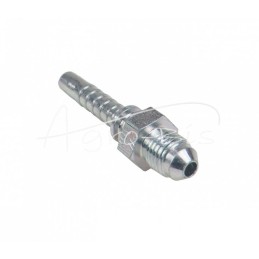 10 vnt - Hidraulinis užspaudžiamas antgalis JIC AGJ DN06 7/16 - 20 UNF Premium HYDRAL - AGJDN06G7/16H