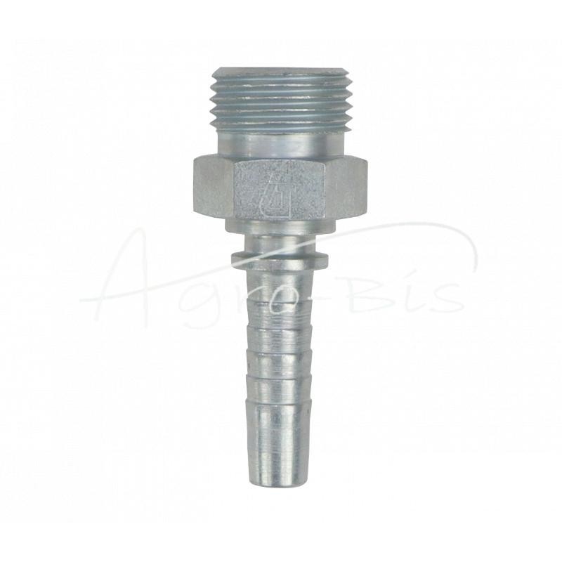 10 vnt - Hidraulinės jungties antgalis CEL DN08 12L M18x1.5 Premium HYDRAL - CELDN08M18x1.5H