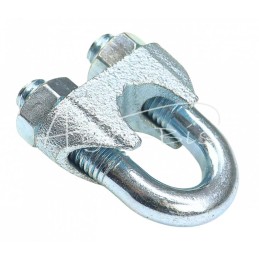 10 vnt - Plieninės virvės spaustukas 16 mm - ZLS-16