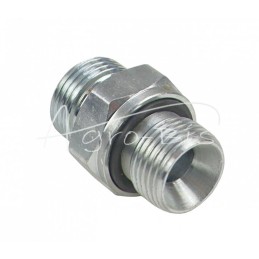 10 vnt - Jungtis - hidraulinė jungtis - tiesi BB 3/8" - M18X1.5 - KZCM3/8/10