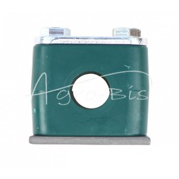 10 vnt - Vienas polipropileno laikiklis vamzdžiams ir kabeliams FI-14mm, komplektuojamas su šešiakampiais varžtais - RAP1X14MM