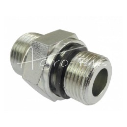 10 vnt - Hidraulinė jungtis BB M18x1.5 - M18x1.5 ED/12L - HS457