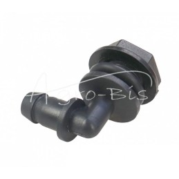 10 vnt - Purkštuvo bako skysčio matuoklio alkūnė su veržle, pilnai sukomplektuota AP25KW12.5 - OP-03/KWC