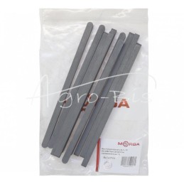 10 vnt - Prizminis raktas 8x7x175 DIN 6885 plienas C45 MORGA - 8x7x175M